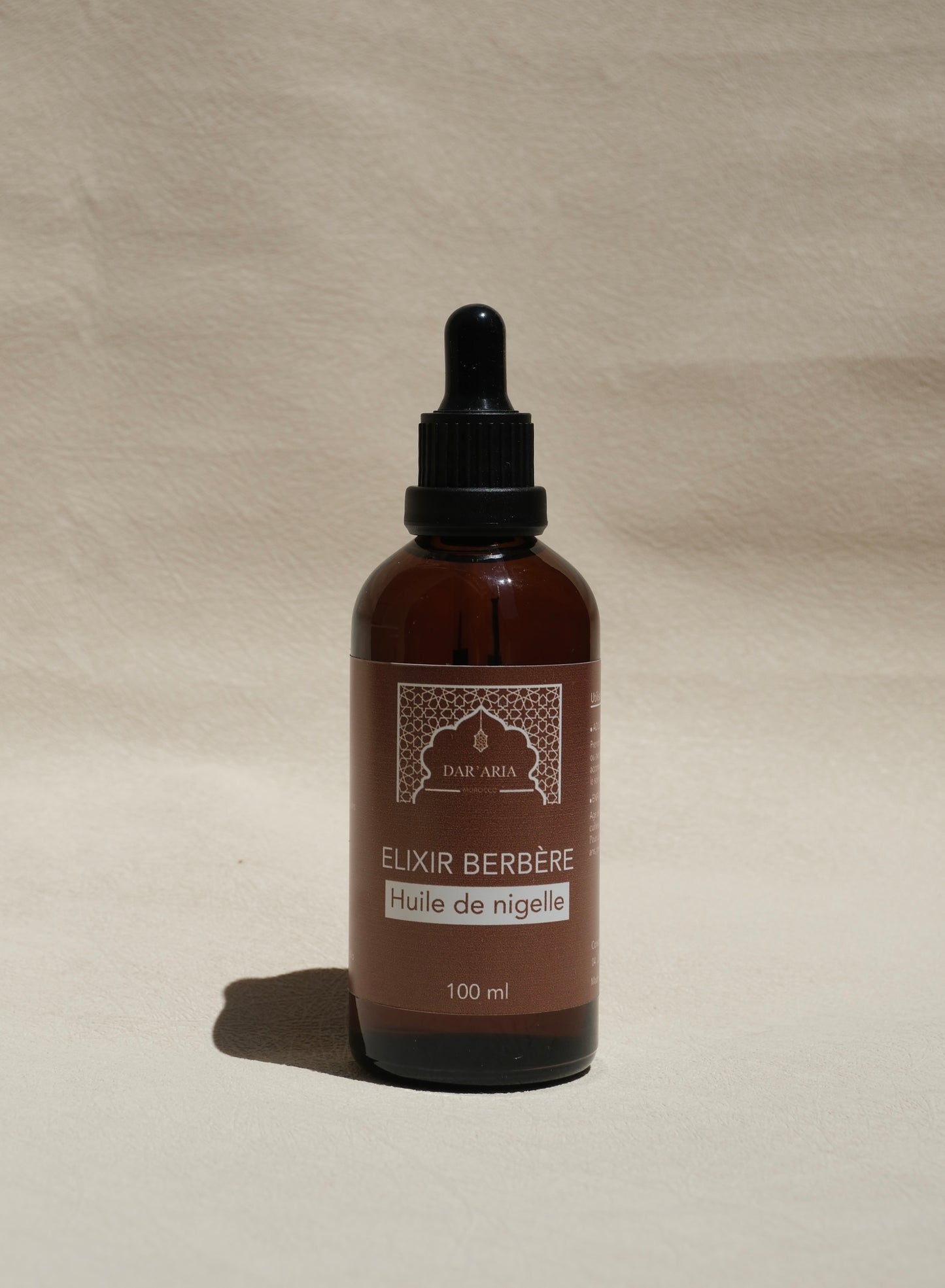 Elixir berbère - huile de nigelle